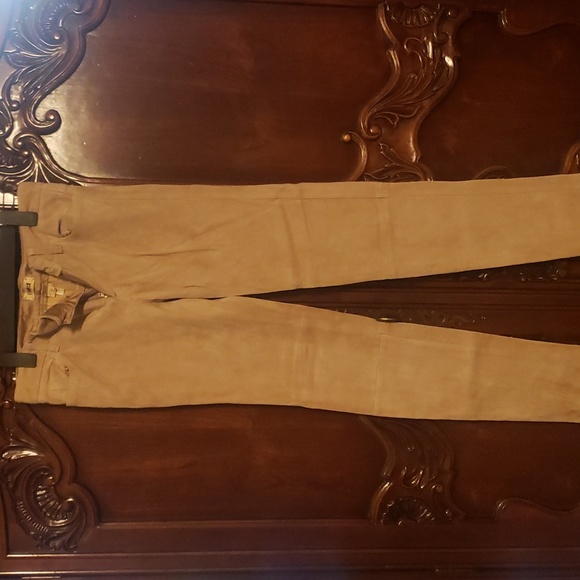 L'agence all suede skinny pabts 26 new